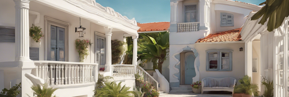 découvrez les différents styles architecturaux des maisons à saint martin et plongez dans l'histoire de l'architecture locale de l'île.