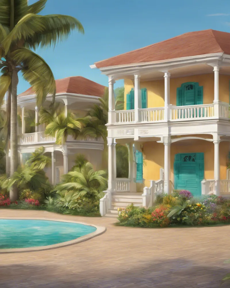 Les offres disponibles de biens immobiliers avec architecture créole à Saint Martin : Charme local