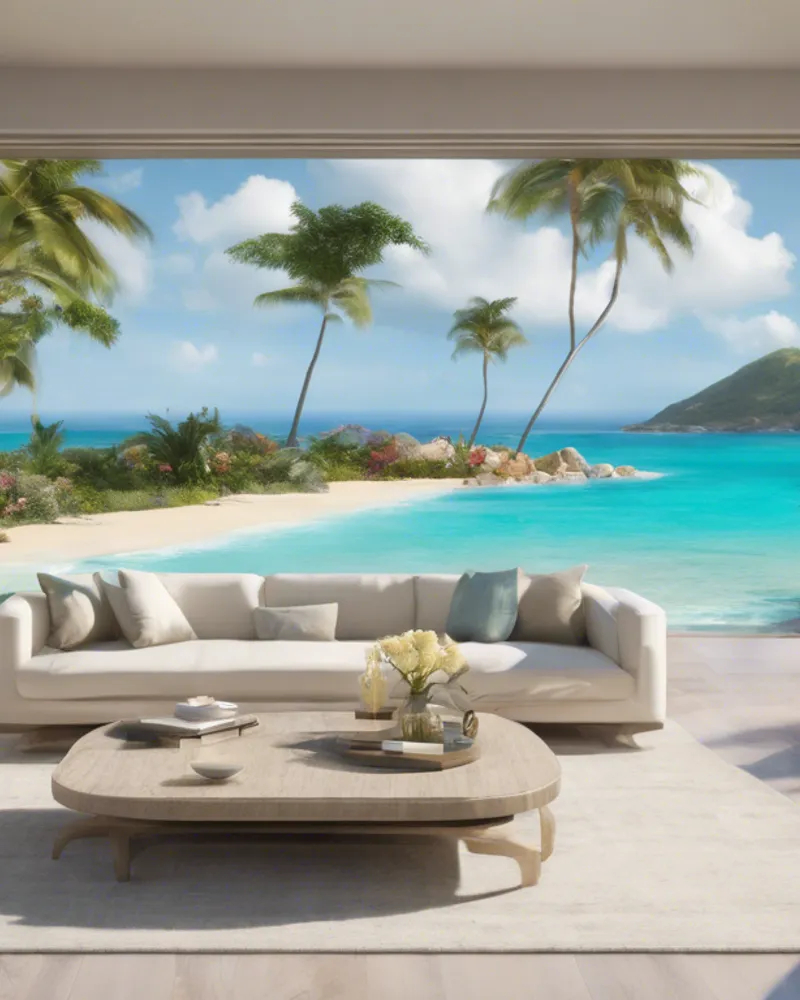 Les offres disponibles de biens immobiliers avec vue sur mer à Saint Martin