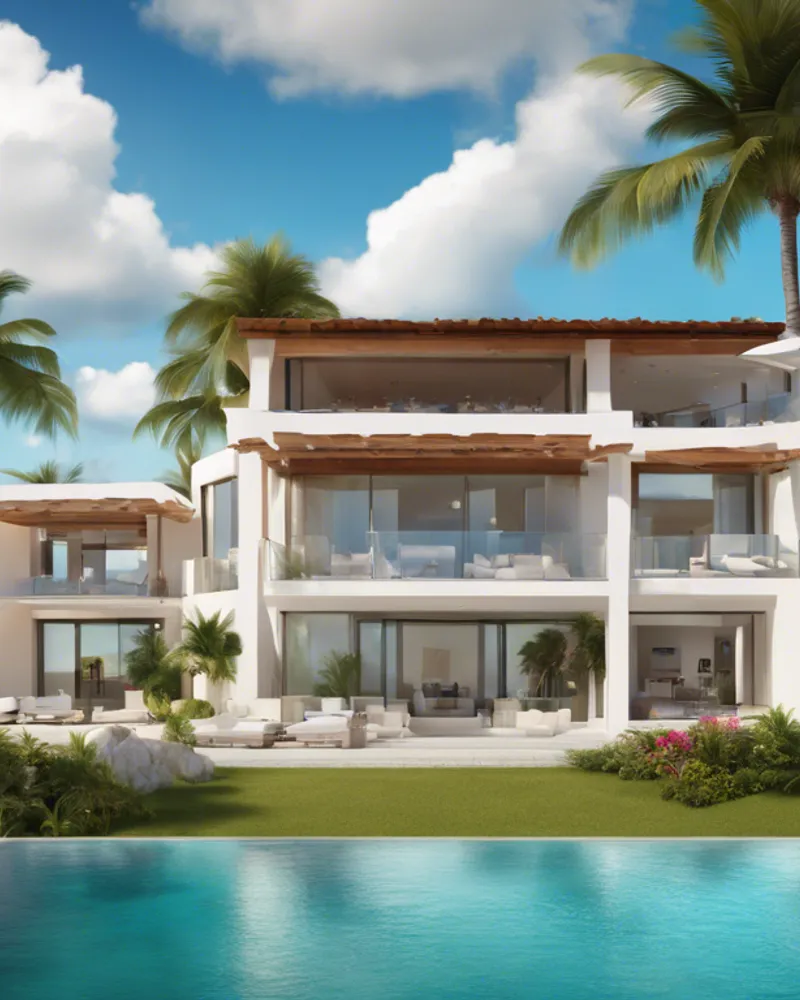 Les offres disponibles de villas de luxe à Saint Martin : Un paradis à portée de main