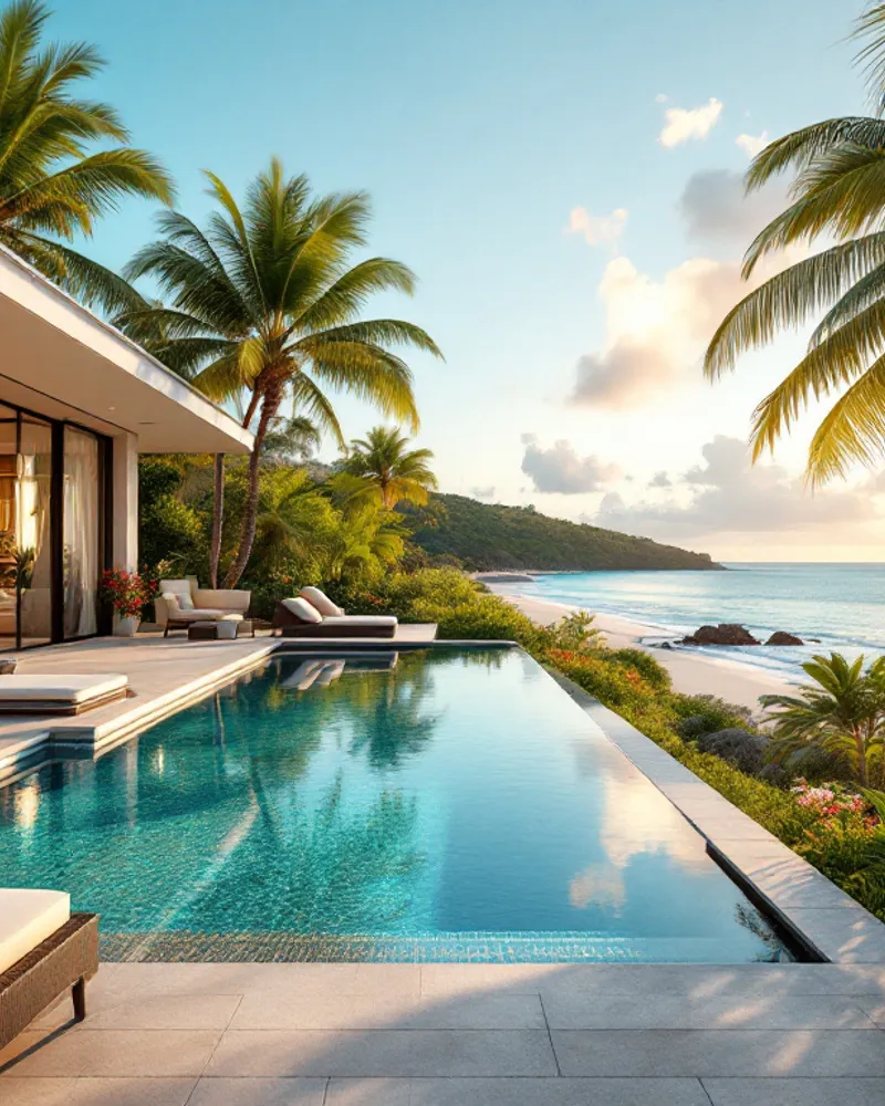 Luxury Stay at Cul-de-Sac Villa Vogue Art: A Unique Caribbean Experience